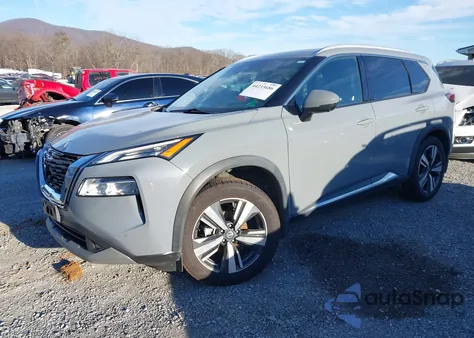 2021 Nissan Rogue Sl Intelligent Awd from USA, damaged, VIN 5N1AT3CB5MC786260